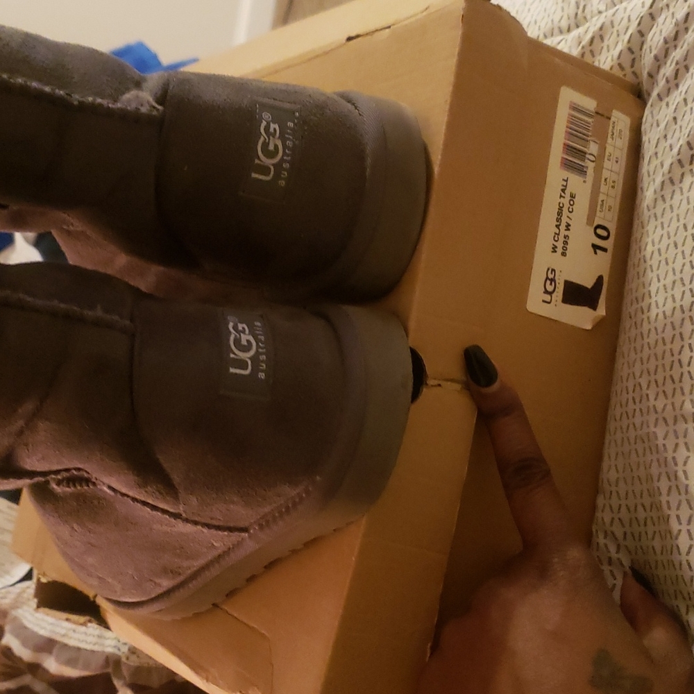 Ugg tall grey boots